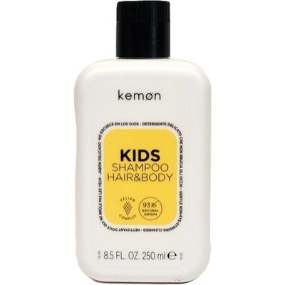 Kemon Kids Shampoo Hair & Body šampón a sprchový gél 2v1 pre deti 250 ml