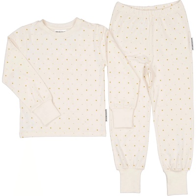 Bambusové dvoudílné rostoucí pyžamo Golden dots Geggamoja