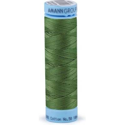 Bavlněné nitě 100 m Etiketní č.50 Triana Amann 1210 Hunter Green