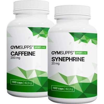 GymSupps Synephrine 100 kapsúl + Caffeine 100 kapsúl