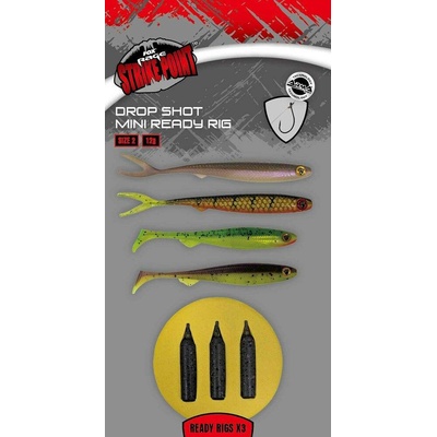 Fox Rage Návazce Drop Shot Ready Rigs - Mini vel.2 12g
