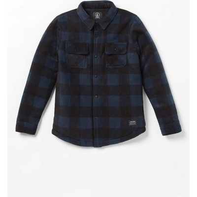 Volcom tričko Bowered Fleece Ls navy NVY vel. S