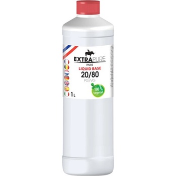 DeeVape by EXTRAPURE Booster PG20/VG80 0mg 1000ml