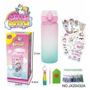 Fisher Price Water Bottle Unicorn + Accessories