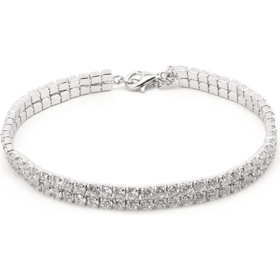 Rafity stříbrný s zirkony B0013-05