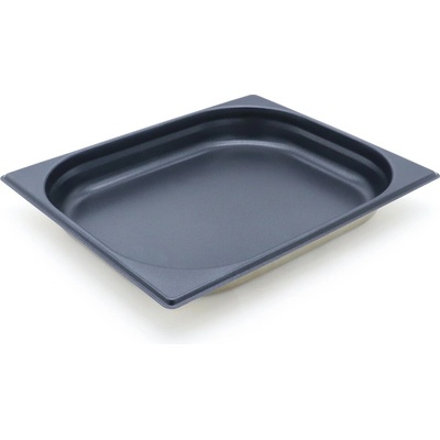 Gastronádoba 1/2 GN - nepřilnavá - hloubka 4 cm - 32,5 x 26,5 cm - ocel
