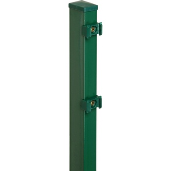 Stĺpik pre plot z dvojitého zváraného pletiva zelený 140 cm