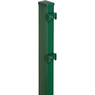 Stĺpik pre plot z dvojitého zváraného pletiva zelený 140 cm