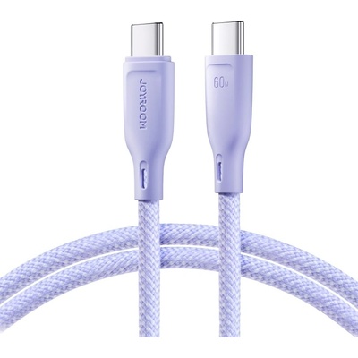 oyroom SA34-CC3 60W USB Typ-C / USB Typ-C, 1m, fialový