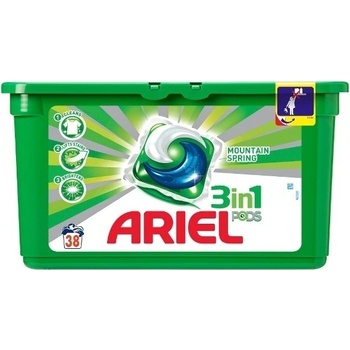 Ariel Active gel mountain spring 38 tabs