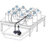 growTOOL Automatic-Watering-Комплект 1.0-за 12 или 16 саксии
