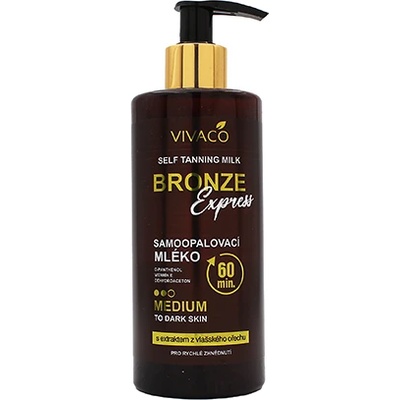 Vivaco Лосион за самобронзант Vivaco Bronze Express Medium 300 мл