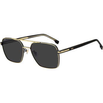HUGO BOSS Слънчеви очила Boss Men's Rectangle Sunglasses - Black Gold