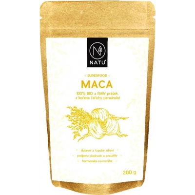 Natu Maca prášek 200 g Bio