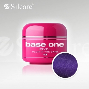 Silcare Base One Pixel UV gel 13 Plum In The Dark 5 g
