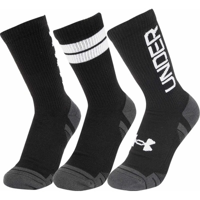 Under Armour PERFORMANCE čierna biela tmavo sivá