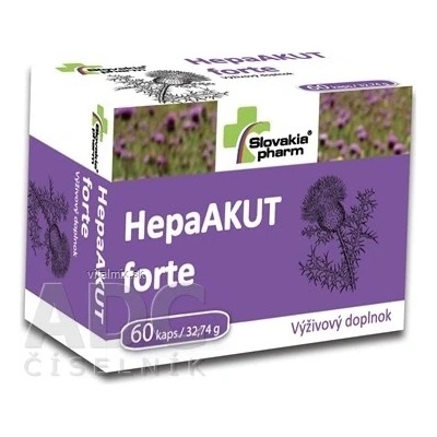 Slovakiapharm HepaAKUT Forte 60 kapslí