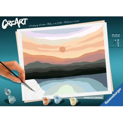 Ravensburger 236237 CreArt Minimalistická krajina