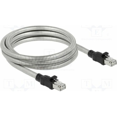 Delock 80111 Patch U/FTP Kat: 6a RJ45 vidlice z obou stran Cu