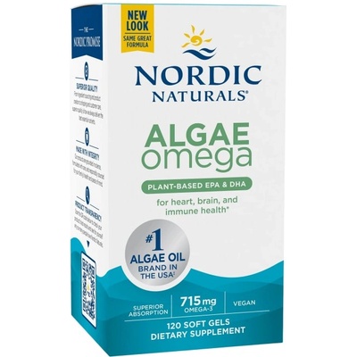 Nordic Naturals Algae Omega 715 mg [120 Гел капсули]