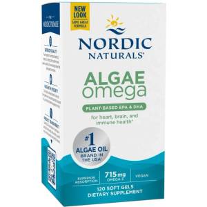 Nordic Naturals Algae Omega 715 mg [120 Гел капсули]