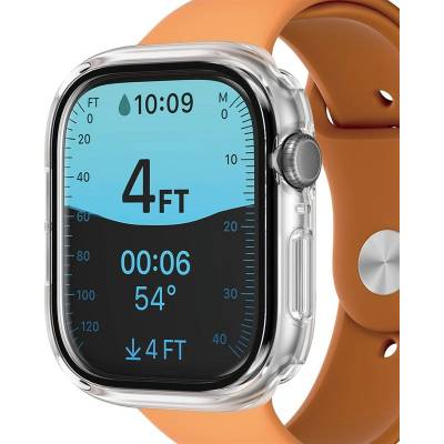 PanzerGlass Водоустойчив кейс за часовник PanzerGlass за Apple Watch 46 mm, Full Body - Прозрачен