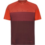 Vaude Мъжка фланелка с къс ръкав за колоездене Vaude Moab T-Shirt VI Sport shirt - Glowing Red / Black (016-8202-2012)