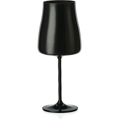 Crystalex černé sklenice na bílé víno Alex Black 2 x 400 ml