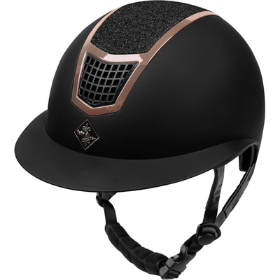 Fair Play Kask QUANTINUM ECLIPSE ROSEGOLD W V Tmavě modrá