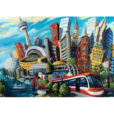 Ravensburger - Puzzle Canadian Collection: Toronto - 1 000 piese