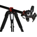 Image 1 of Manfrotto 055 kit - alu 3-section horiz. column tripod with 3 Way Head (MK055XPRO3-3W)