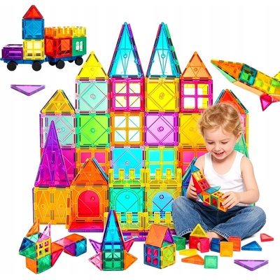 Magna-Tiles Magnetická stavebnica Combo 62 ks