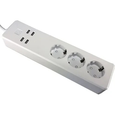 FEBITE Смарт разклонител Febite Ten-X-18734, 3 гнезда (ZLD-34EU)