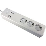 FEBITE Смарт разклонител Febite Ten-X-18734, 3 гнезда (ZLD-34EU)