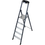 KRAUSE Алуминиева домакинска стълба KRAUSE SePro S 4+1/ 105 см (124197)