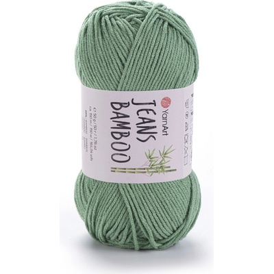 Yarn Art Jeans Bamboo 138 vavřínově zelená