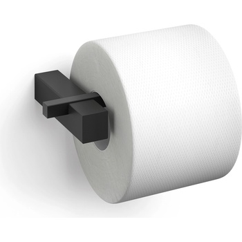 ZACK Държач за тоалетна хартия Carvo прахово боядисана стомана черен (40500)