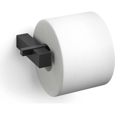 ZACK Държач за тоалетна хартия Carvo прахово боядисана стомана черен (40500)