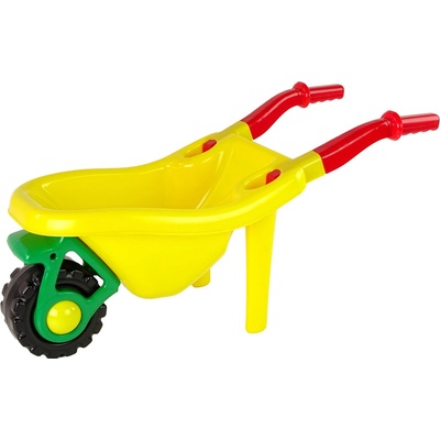 mamido Dětské velké zahradní kolečko žluté – Zboží Mobilmania