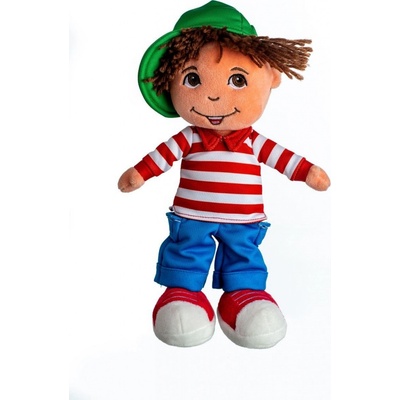 Teddies kluk Honzík hadrový česky mluvící na kartě 30 cm