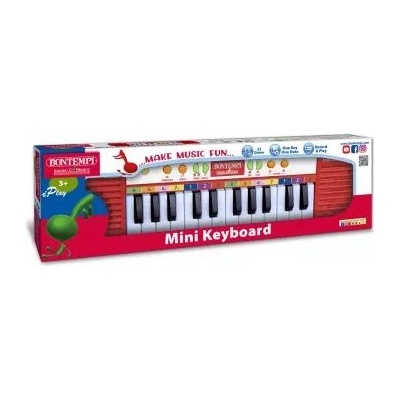 MOLDING Bontempi: 24-клавишен синтезатор за игри - червен