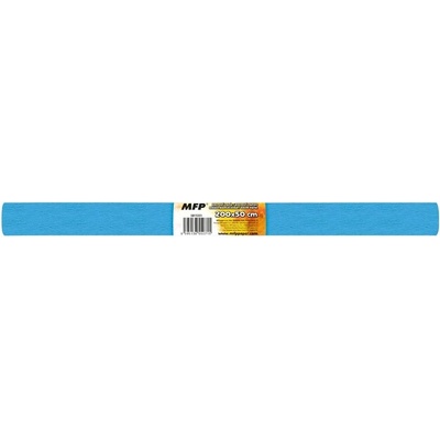 Krepový papír role 50x200cm tyrkysový