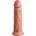 King Cock KCE 8 Dual Density Cock Светъл
