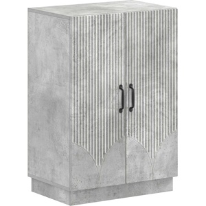 vidaXL Шкаф за обувки HOORN 59, 5 x 39, 5 x 87 см Инженерна дървесина (897308)