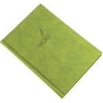 REALSYSTEM Гостна книга REALSYSTEM Fashion, формат А4, 144 листа, гладка, ябълковозелена, 5200-09 (5200-09)