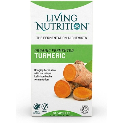 Living Nutrition BIO fermentovaná Kurkuma 60 kapsúl