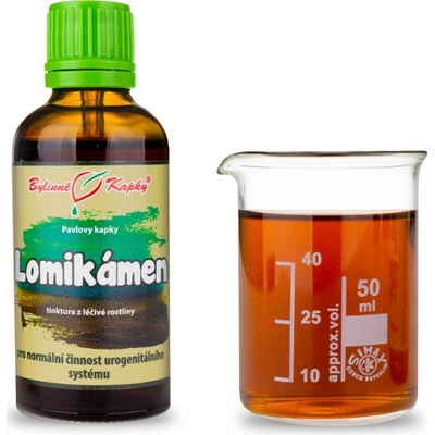 Bylinné kapky Lomikameň bylinné kvapky tinktúra 50 ml