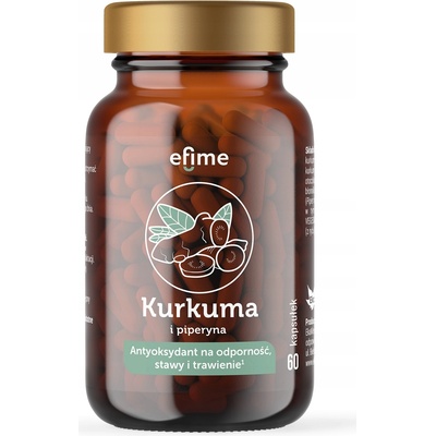 EkaMedica Efime Куркума и черен пипер, 60 капсули, EkaMedica (522805 EK)