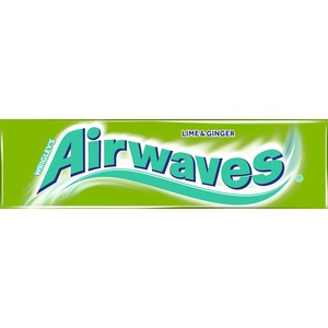 Airwaves Дъвки на дражета Лимон и джинджифил, 10 бр. , 14 g (10472035)