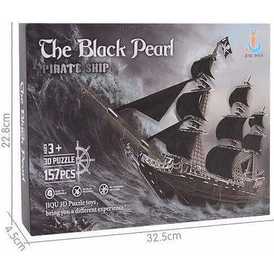 ZeIndustry Toys 3D Пъзел Пиратски Кораб - Черната Перла - 157 части - The Black Pearl 3D Puzzle